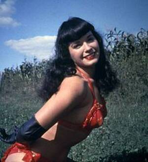 1950s Betty Page Porn Star - Bettie Page