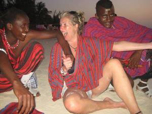 mature interracial vacation - The African experience.