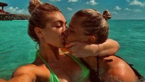 April Hunter Blowjob - English boxer April Hunter risks prison by posting photos of 'illegal' gay  kiss | Stuff.co.nz