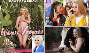 Alicia Silverstone Hairy Pussy - MAUREEN CALLAHAN: Alicia Silverstone disrobes for veganism! How clueless |  Daily Mail Online