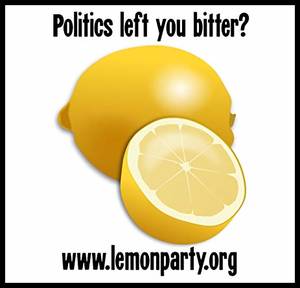 Lemon Party Porn - New Sticker Politics Left You Bitter Lemon Party Practical Joke Shock Site  Porn