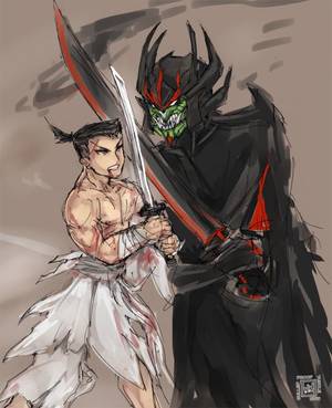 Aku Samurai Jack Gay Porn - Had the urge to draw some Jack vs Samurai Aku Samurai Jack vs aku sketch