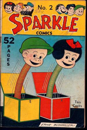 Nancy And Sluggo Comic Porn - Sparkle Comics featuring Nancy and Sluggo by Ernie Bushmiller