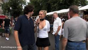 Hot German Public Porn - Photo number 2 from Hot German Blonde gets fucked in public shot for Public  Disgrace on