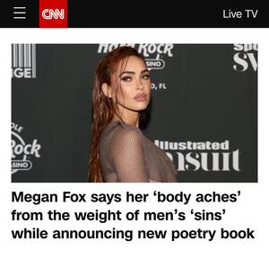 Megan Fox Tits Cum - A lot to digest here... : r/BrandNewSentence