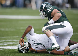 Football Porn - I love the Michigan State defense so much