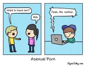 Bisexual Humor Meme - asexual-porn-funny-comic