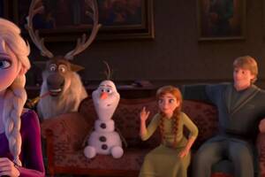 Cartoon Porn Frozen Disney Reindeer - With Christmas films gone from theaters, 'Frozen II' reigns