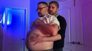 fat horny lovers - Gainer Porn: Horny Couple Belly Play 1 - ThisVid.com