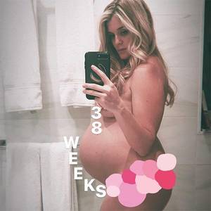 mariah carey pregnant belly nude - Daphne Oz