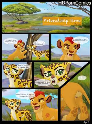 Lion King Kion Porn - Friendship Time comic porn | HD Porn Comics