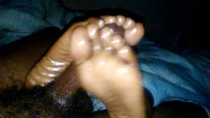 ebony girl footjob - Black girl footjob | xHamster