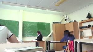 fucking during class - Classmates manage to fuck right in the classroom during the lesson - PornID  XXX