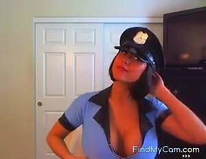 busty police - Busty police woman stripteasing and showing her big flesh... | Any Porn