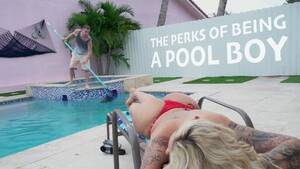 cougar poolboy - Lucky Pool Boy Tony Rubino Fucks Cougar Ryan Conner - IcePorn.Tv