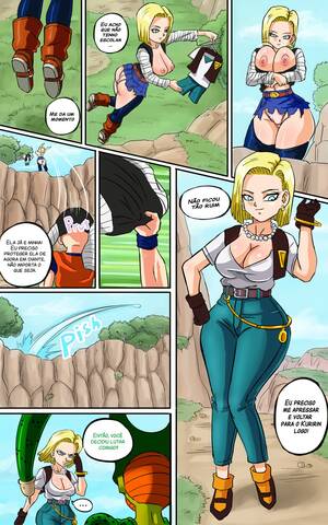 Krillin Dragon Ball Z Yaoi Porn - Pink Pawg] Android 18 meets Krillin (Dragon Ball Z) [Portuguese-BR] [Hentai  Season] - 7/10 - Hentai Image