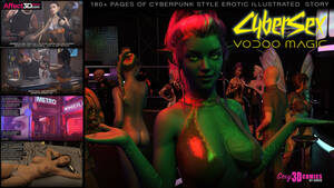 3d cybersex - New 3D Porn Comic from Sexy3DComics - Cybersex: Voodoo Magic Story! -  Affect3D.com