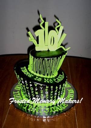 Funny Cake Porn - Matrix cake