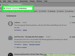 Google Porn - Image titled Block Porn from Google Chrome Step 25