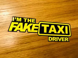 faketaxi creampie - Faketaxi Driver Sticker Porn Funny Fun Pornhub Youporn Decal UK Mi484 | eBay