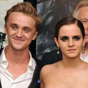 Emma Stone Porn Bent Over - Tom Felton shares cute Harry Potter throwback video with Emma Watson and  Daniel Radcliffe | The Independent | The Independent