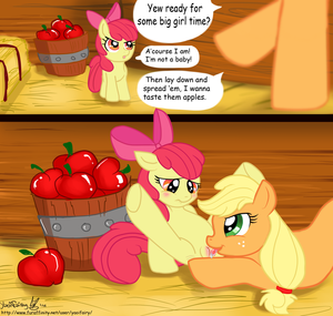 Mlp Apple Family Porn - Rule34 - If it exists, there is porn of it / yaoifairy, apple bloom (mlp),  applejack (mlp) / 3149765