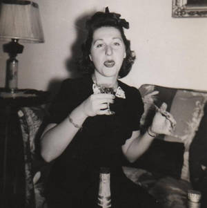 Drunk Wife Porn 1960s - vintage+women+photos+drinking | Vintage Photo Drunk Woman Snapshot PERFECT  for Card