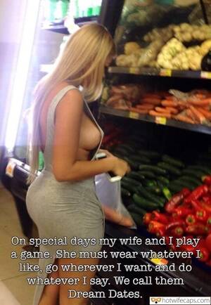 Grocery Store Porn Captions - Cheating, Cuckold Cleanup, Flashing, Sexy Memes, Wife Sharing Hotwife  Caption â„–566098: hw go shopping with bare tits