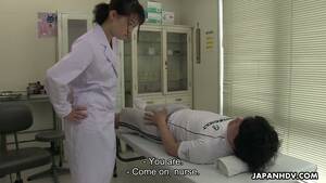 modest japanese nurse - Turned on though shy looking Japanese nurse Sayaka Aishiro gives nice  blowjob - AnySex.com Video