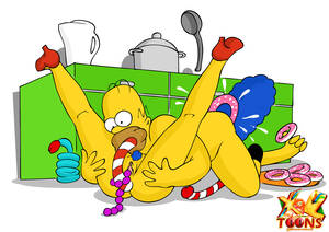 Marge Simpson Cartoon Porn Toons - Rule 34 - 69 color female food homer simpson human insertion male marge  simpson nude straight tagme the simpsons vulva xl-toons.com | 1178509