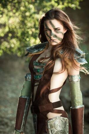 Aela Porn - Cosplay Aela the Huntress (Skyrim) + Bonus