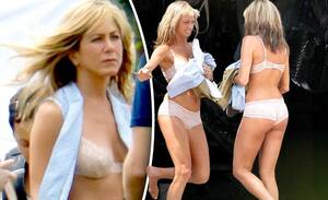 3d Celeb Porn Jennifer Aniston - Jennifer Aniston's lingerie-clad body double... who looks half her age |  Daily Mail Online