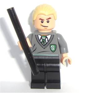 Lego Harry Potter Porn - DRACO MALFOY with Wand: Lego Harry Potter 2010 Mini Figure - Amazon.com