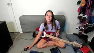 horny guitar girl - IvyandCharlie Porn Videos - two girls, shaved, play, lesbian, tattoos