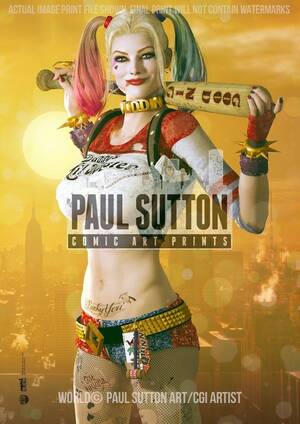 Margot Robbie Suicide Squad Porn - Harley Quinn Suicide Squad Margot Robbie SEXY 'sunset City' DC Superhero  Gotham Comic Art Print Signed by CGI Artist Paul Sutton Batman Hero - Etsy  Denmark