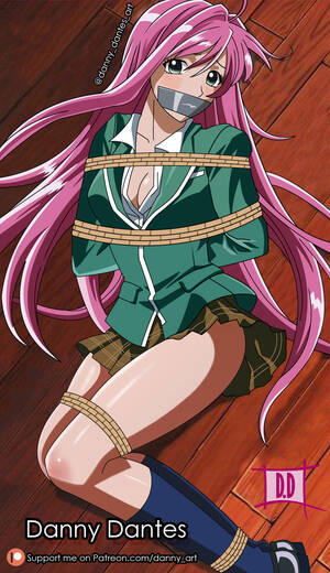 Moka Akashiya Rosario Vampire - Moka Akashiya (Rosario + Vampire) by DanielaDantes on DeviantArt