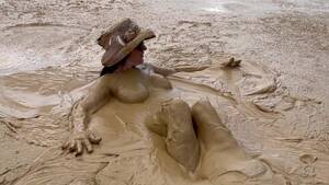 mud beach nude - The Wedding Guest Gets Lost in the Mud: Brooke wears a formal dress and hat  for a wedding but gets lost in the mud! - UMD