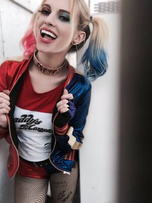 Barbara Dunkelman Sexy - Barbara's Harley Quinn cosplay she will be wearing it on this weeks always  open : r/roosterteeth