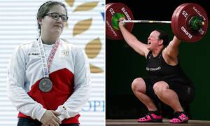 Female Weightlifter Porn - Belgian weightlifter says allowing transgender athlete to compete in  Olympics is 'bad joke' | Daily Mail Online