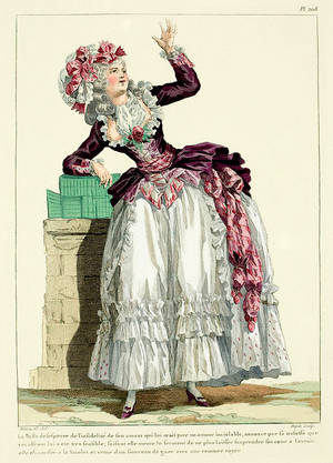 French Clothing 1800s Porn - Age did not seem to matter either - both nipples are exposed but she does  wear a scarf.