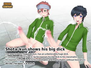 giant cock shota - Shota-kun Shows His Big Dick - Page 1 - IMHentai