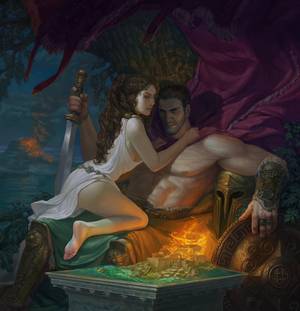 Greek Sex Fantasy - Mars and Venus by ~Hellstern on deviantART