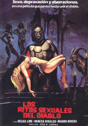 erotic satanic orgy - black candles poster