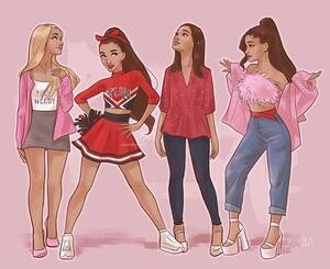 Anime Ariana Grande - some of the iconic character outfits @arianagrande wore in the thank u next  music vid. obsesssssseâ€¦ | Ariana grande outfits, Ariana grande cute, Ariana  grande style