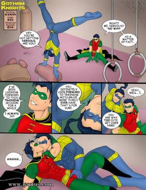 Batman Trains Robin Porn - Page 2 | Iceman-Blue/Gotham-Knights | Gayfus - Gay Sex and Porn Comics