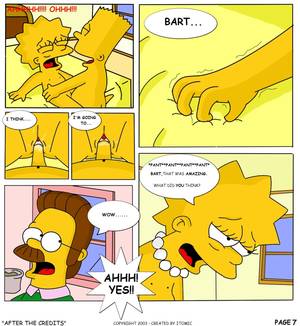 Bart And Lisa Simpson Porn Comic - The simpsons hentai comic