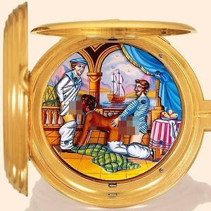 18th Century Sexual Torture - H. Moser & Cie This watch is permanently set to 3:47.