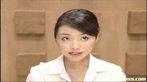 Japanese Newscaster Porn - Japanese Newscaster Gets Cummed On Pt. 2 - EPORNER