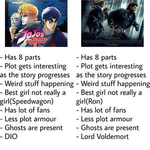 Harry Potter Gay Porn Extreme - Harry Potter was a JoJo reference all along : r/ShitPostCrusaders