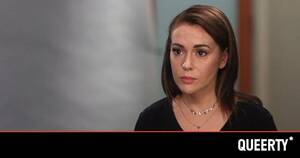 Alyssa Milano Nude Blowjob - No, Alyssa Milano is not trans...or gay...or a lesbian...and that's ok -  Queerty